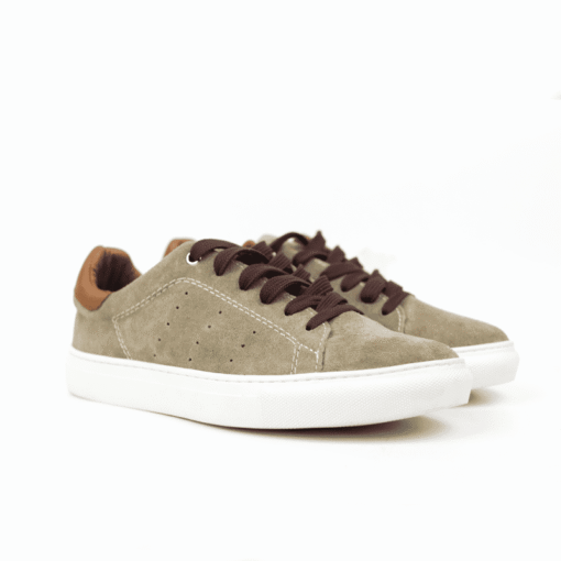 Basket MAXIME Daim Beige – Image 3